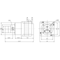 DC 24V Magnetantriebsgetriebe Fluidtransferpumpe